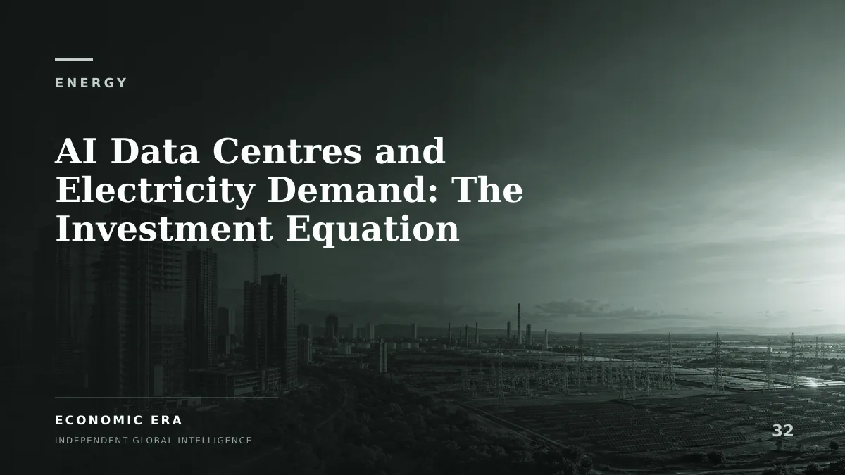 AI Data Centres and Electricity Demand: The Investment Equation