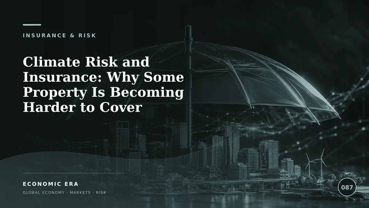 Climate Risk and Insurance: Why Some Property Is Becoming Harder to Cover