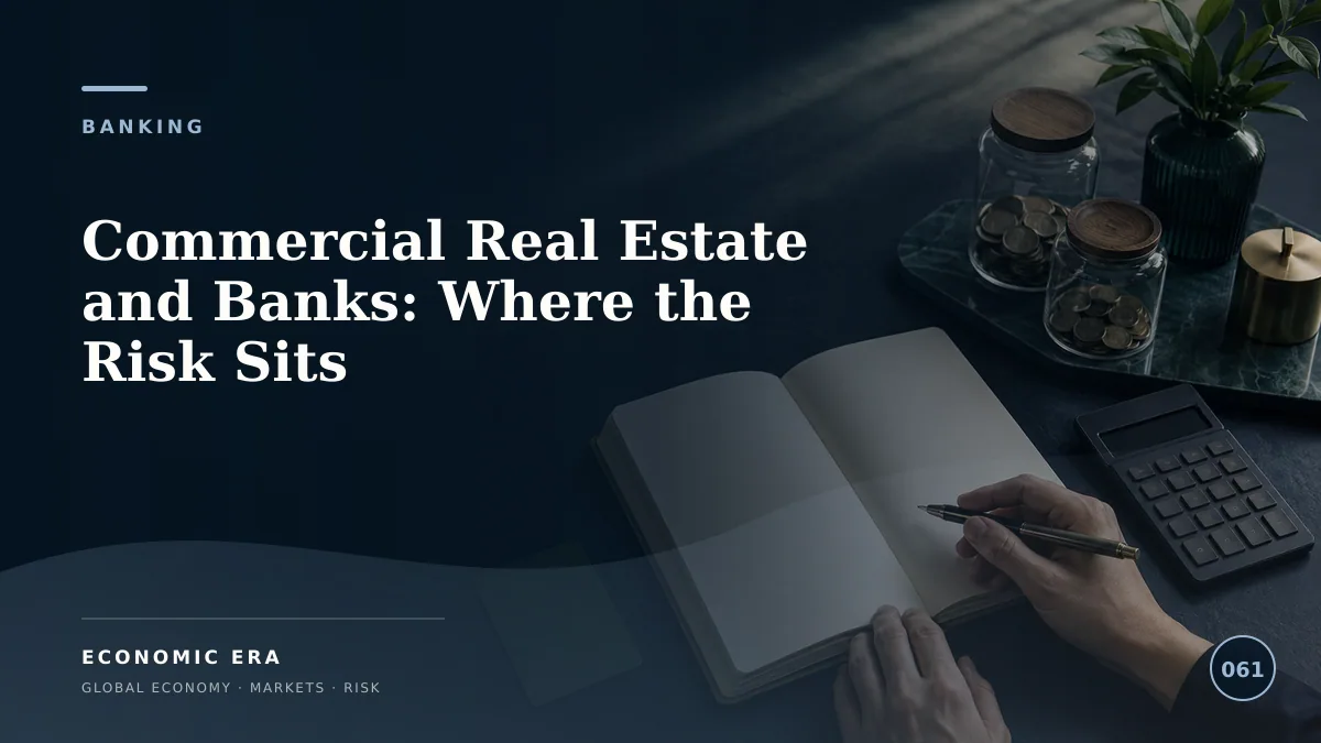 Commercial Real Estate and Banks: Where the Risk Sits