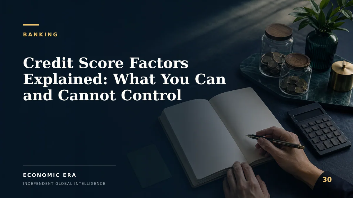 Credit Score Factors Explained: What You Can and Cannot Control