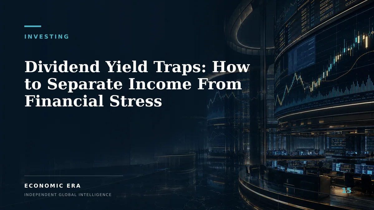 Dividend Yield Traps: How to Separate Income From Financial Stress