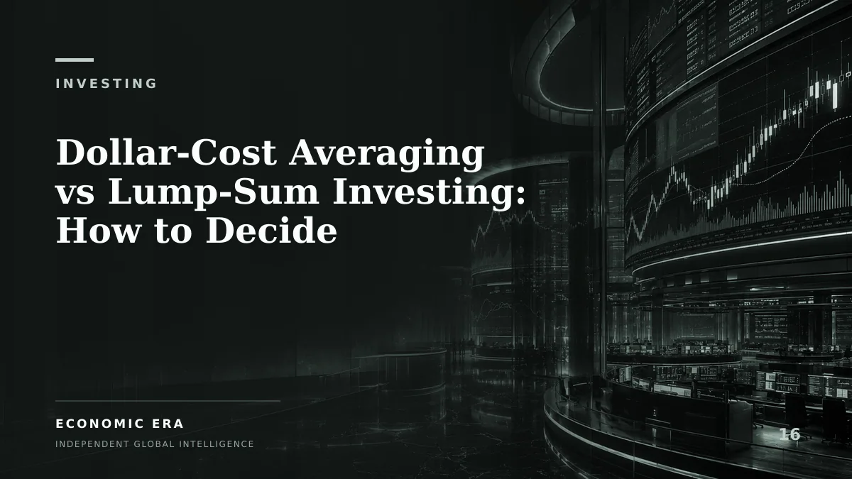 Dollar-Cost Averaging vs Lump-Sum Investing: How to Decide