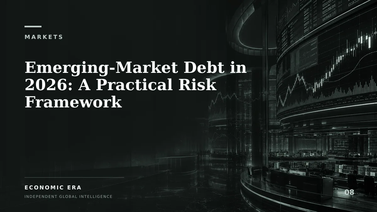 Emerging-Market Debt in 2026: A Practical Risk Framework