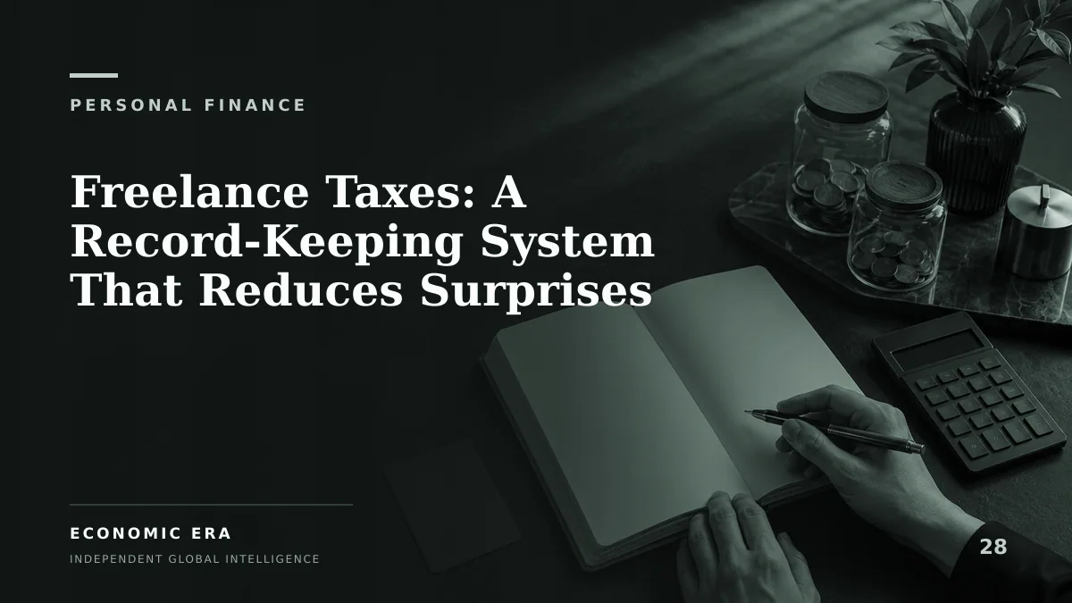 Freelance Taxes: A Record-Keeping System That Reduces Surprises