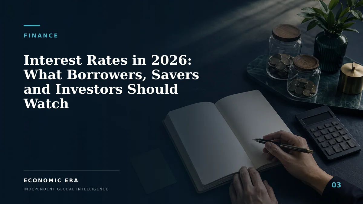 Interest Rates in 2026: What Borrowers, Savers and Investors Should Watch