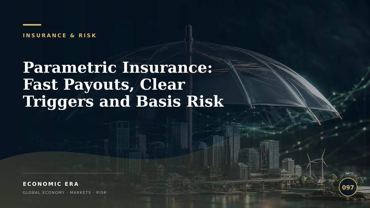 Parametric Insurance: Fast Payouts, Clear Triggers and Basis Risk