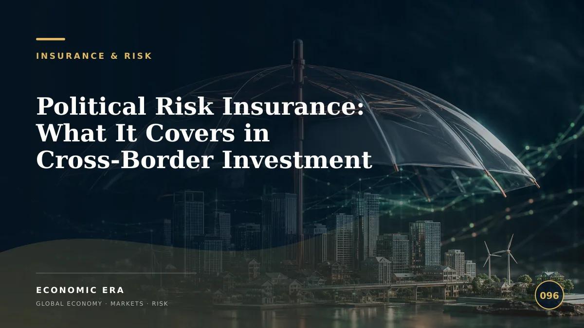Political Risk Insurance: What It Covers in Cross-Border Investment