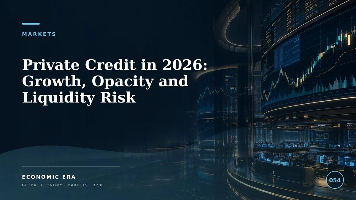 Private Credit in 2026: Growth, Opacity and Liquidity Risk