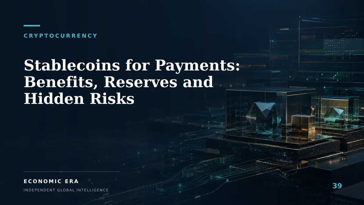 Stablecoins for Payments: Benefits, Reserves and Hidden Risks