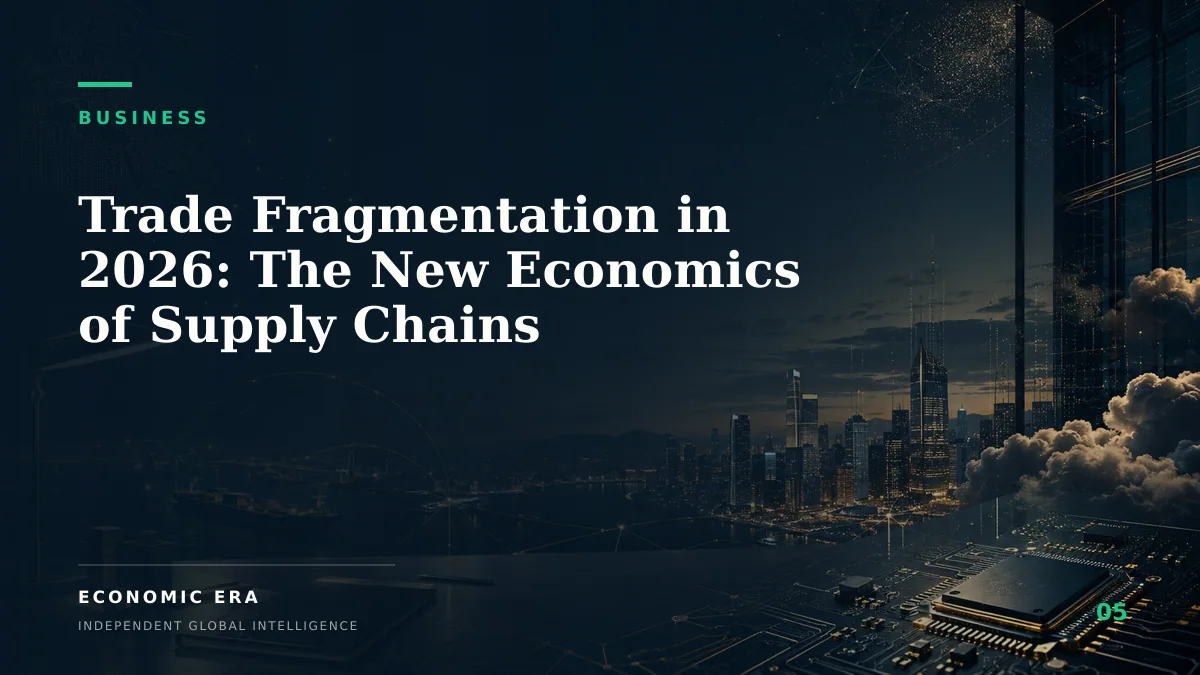 Trade Fragmentation in 2026: The New Economics of Supply Chains