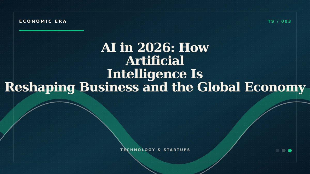 AI in 2026: How Artificial Intelligence Is Reshaping Business and the Global Economy