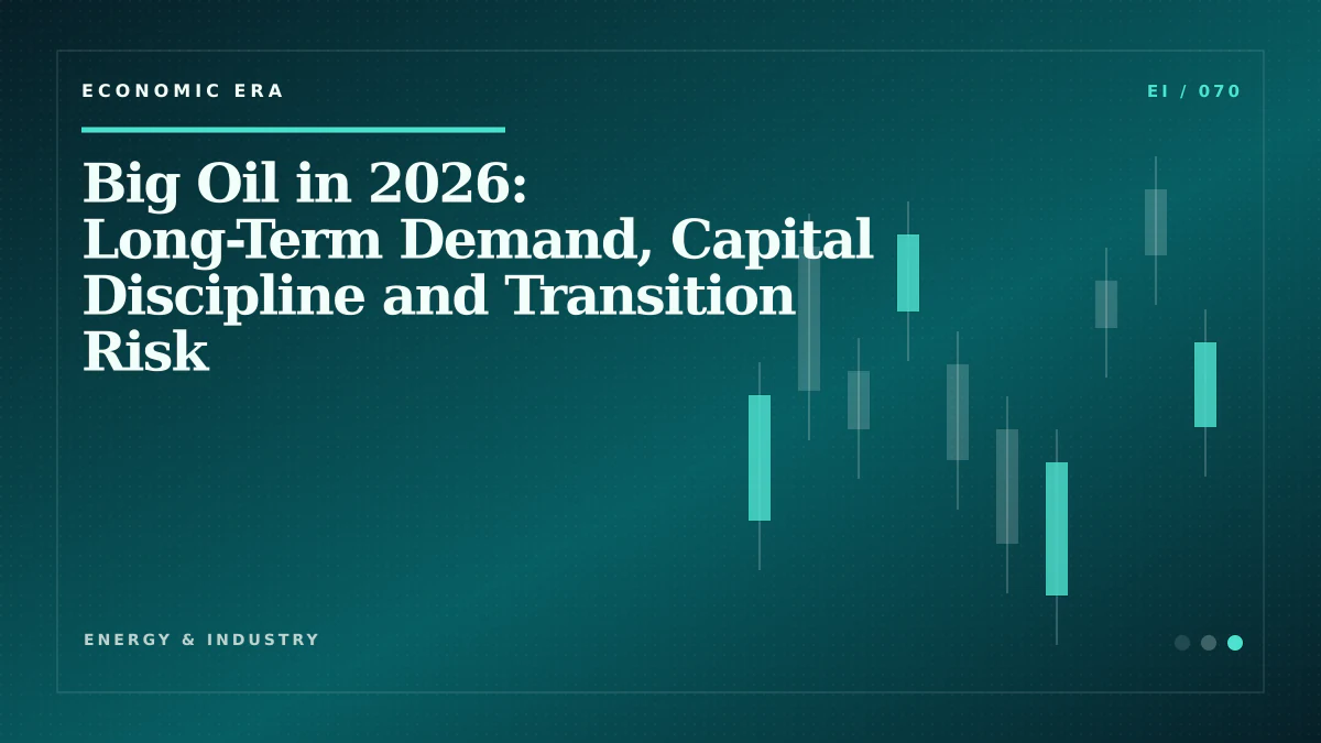 Big Oil in 2026: Long-Term Demand, Capital Discipline and Transition Risk