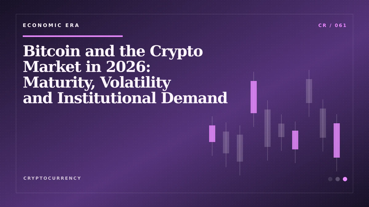Bitcoin and the Crypto Market in 2026: Maturity, Volatility and Institutional Demand