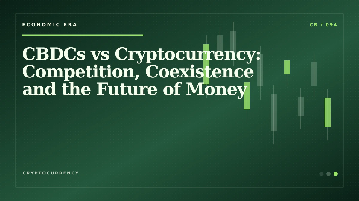CBDCs vs Cryptocurrency: Competition, Coexistence and the Future of Money