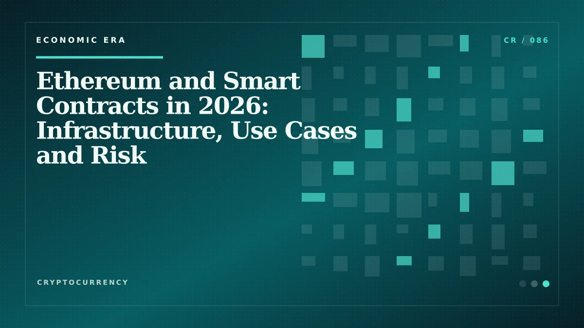 Ethereum and Smart Contracts in 2026: Infrastructure, Use Cases and Risk