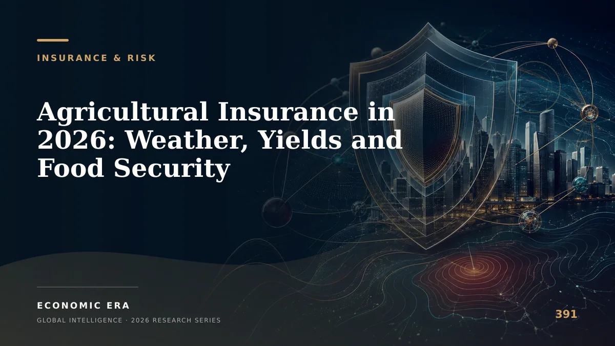 Agricultural Insurance in 2026: Weather, Yields and Food Security