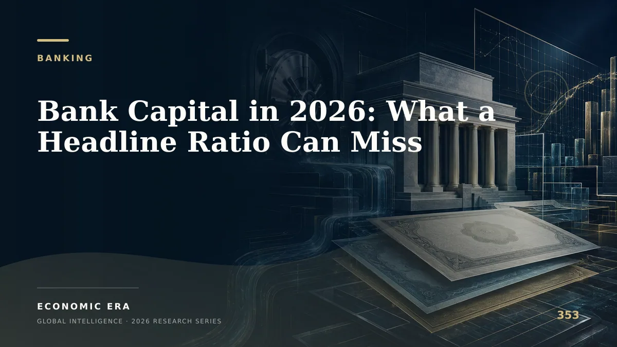 Bank Capital in 2026: What a Headline Ratio Can Miss