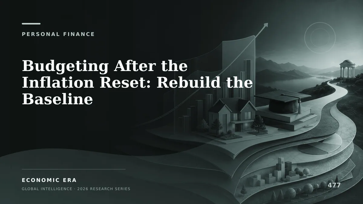 Budgeting After the Inflation Reset: Rebuild the Baseline