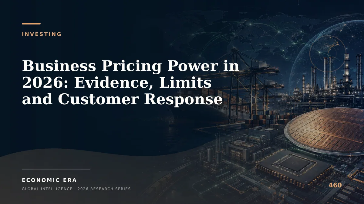 Business Pricing Power in 2026: Evidence, Limits and Customer Response