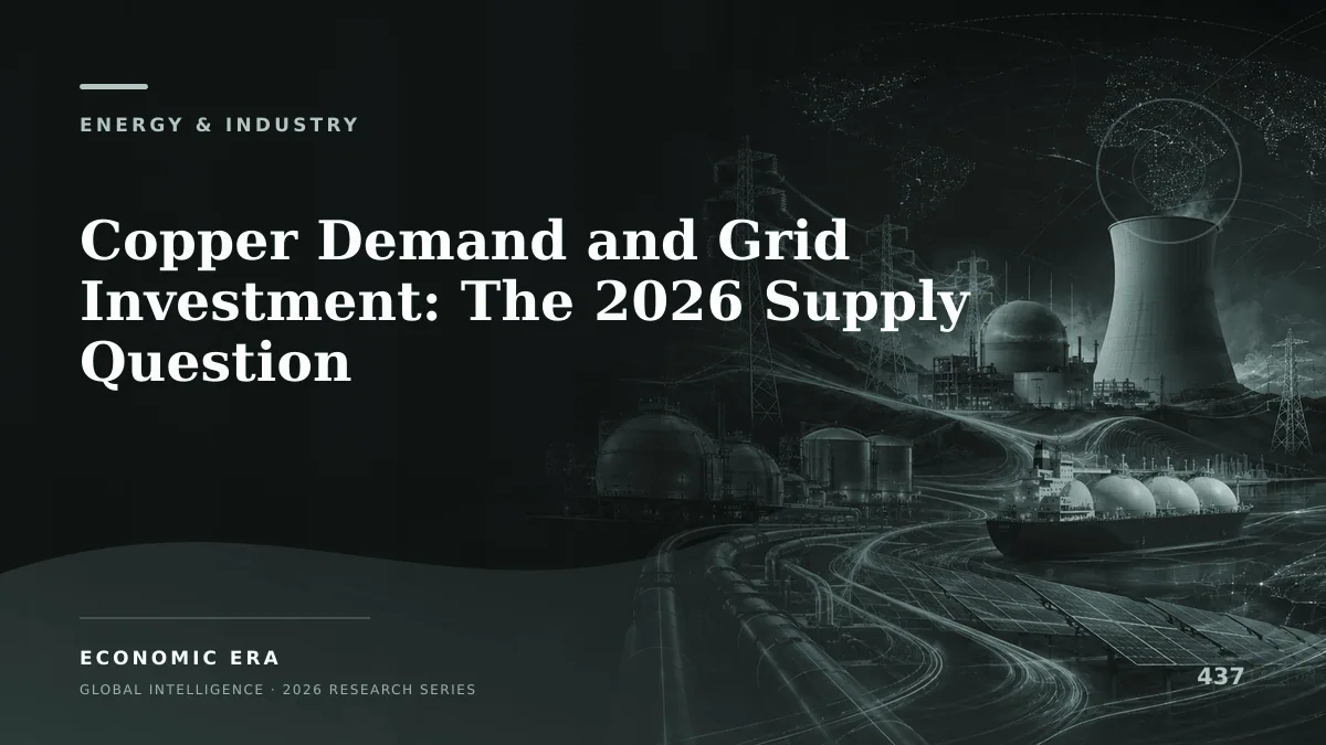 Copper Demand and Grid Investment: The 2026 Supply Question