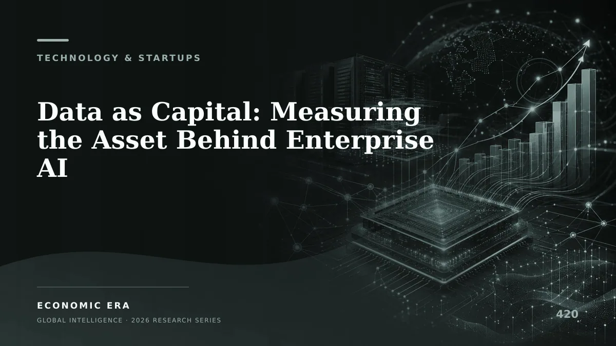 Data as Capital: Measuring the Asset Behind Enterprise AI