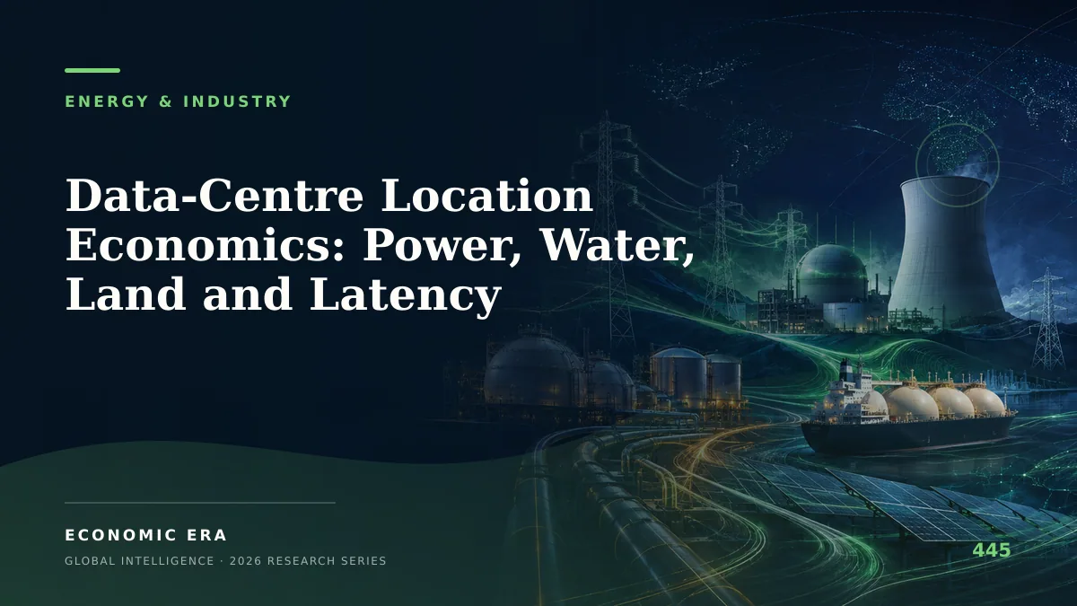 Data-Centre Location Economics: Power, Water, Land and Latency