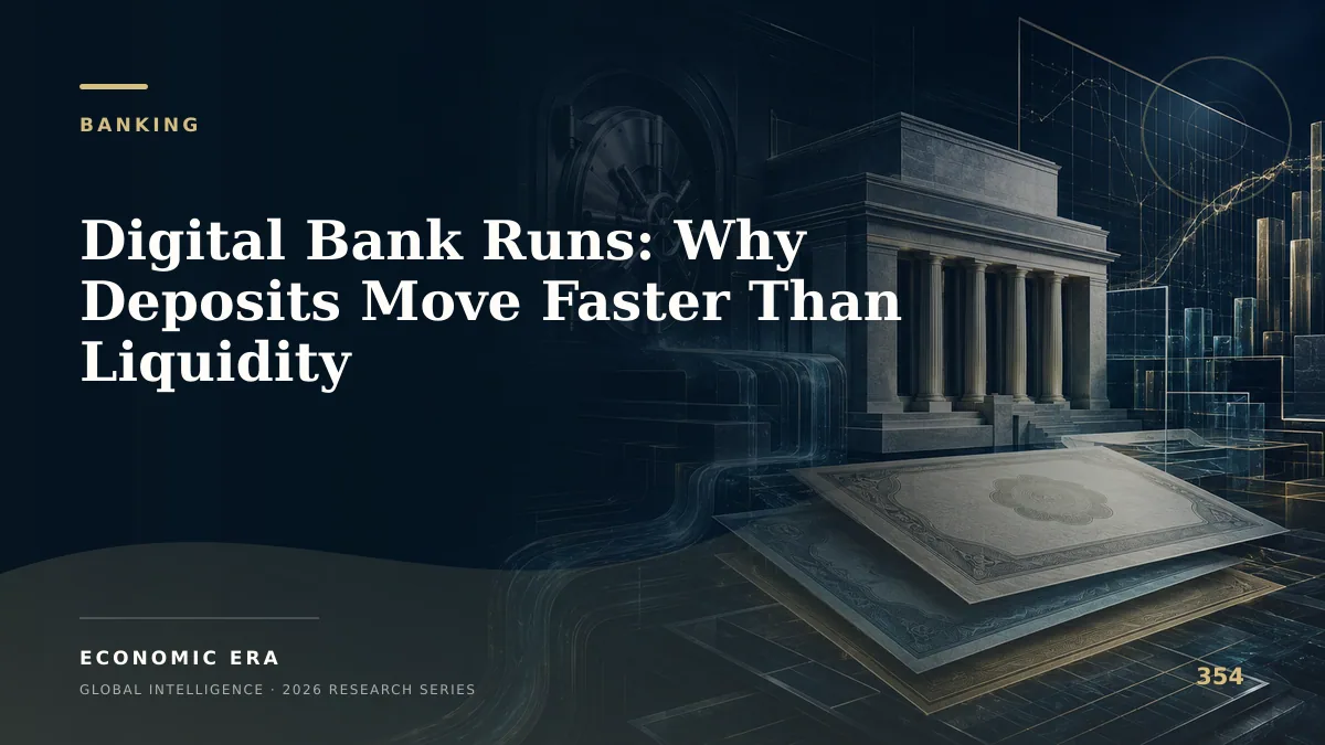 Digital Bank Runs: Why Deposits Move Faster Than Liquidity