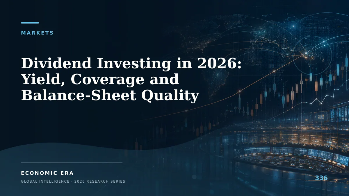 Dividend Investing in 2026: Yield, Coverage and Balance-Sheet Quality