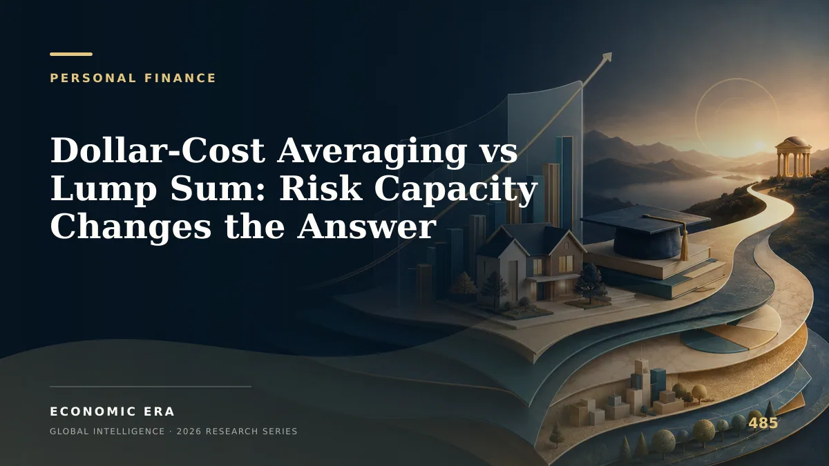 Dollar-Cost Averaging vs Lump Sum: Risk Capacity Changes the Answer