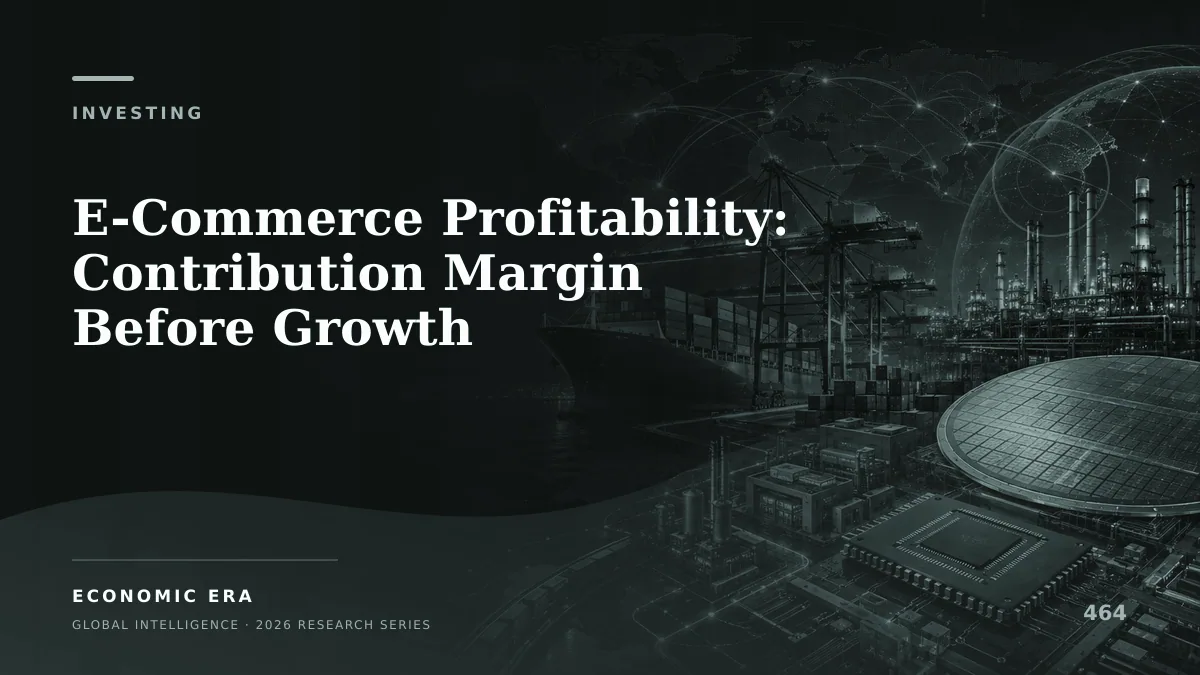 E-Commerce Profitability: Contribution Margin Before Growth