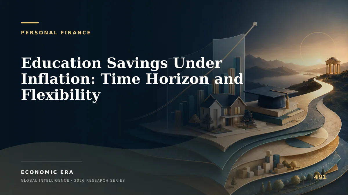 Education Savings Under Inflation: Time Horizon and Flexibility
