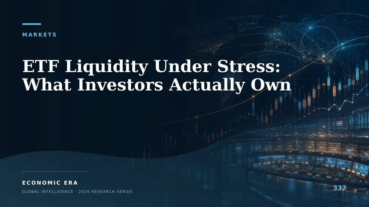 ETF Liquidity Under Stress: What Investors Actually Own