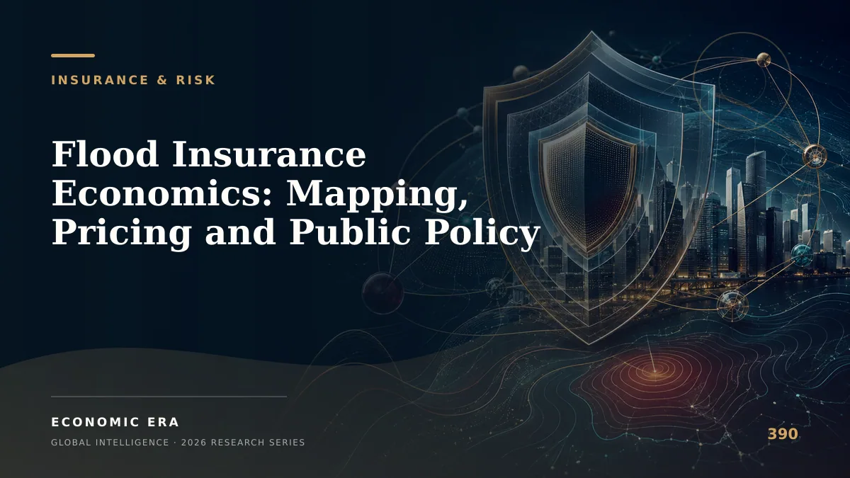 Flood Insurance Economics: Mapping, Pricing and Public Policy
