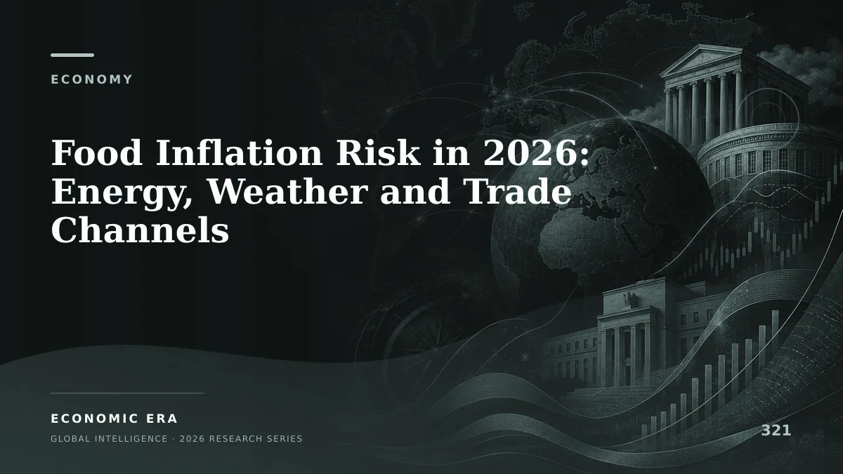 Food Inflation Risk in 2026: Energy, Weather and Trade Channels