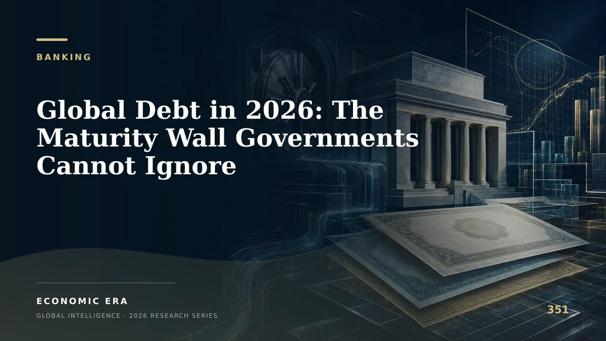 Global Debt in 2026: The Maturity Wall Governments Cannot Ignore