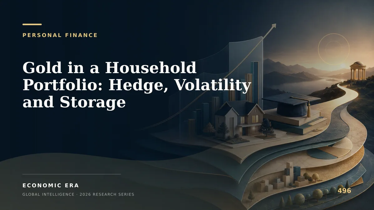 Gold in a Household Portfolio: Hedge, Volatility and Storage