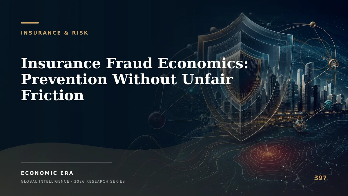 Insurance Fraud Economics: Prevention Without Unfair Friction