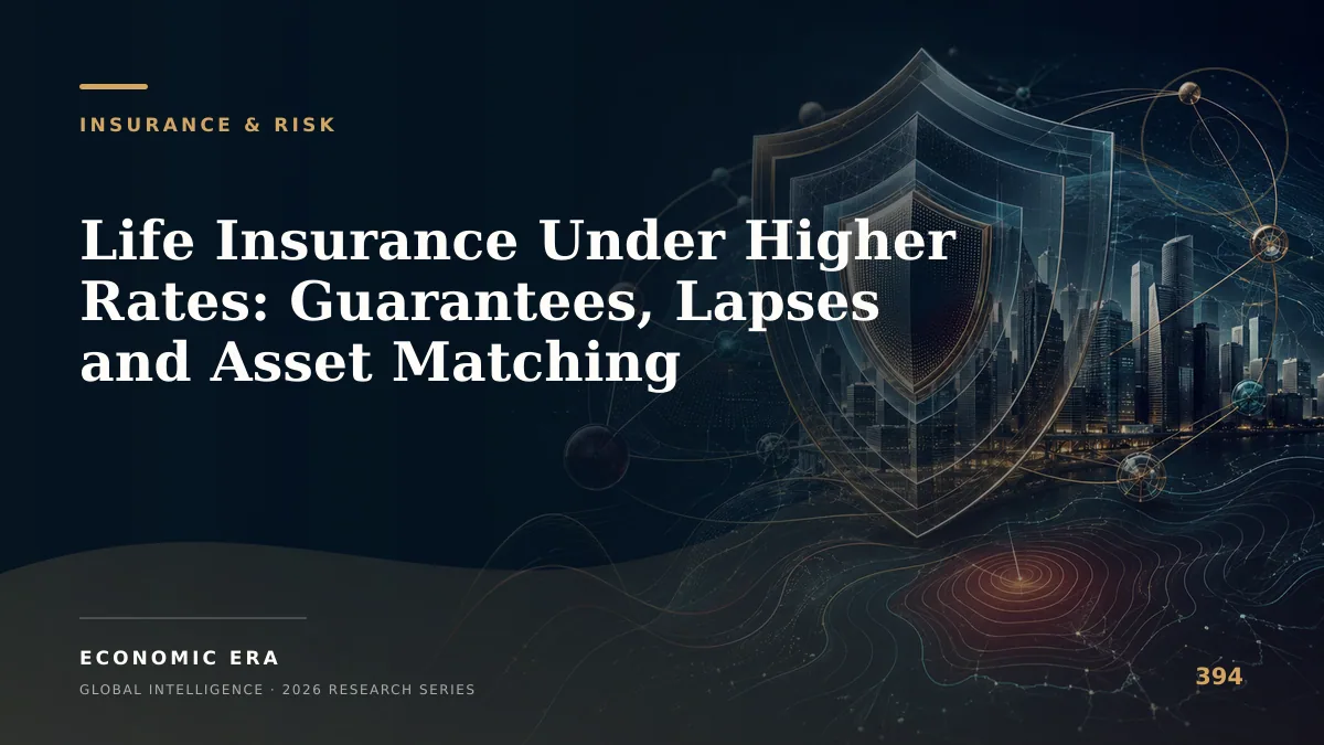 Life Insurance Under Higher Rates: Guarantees, Lapses and Asset Matching