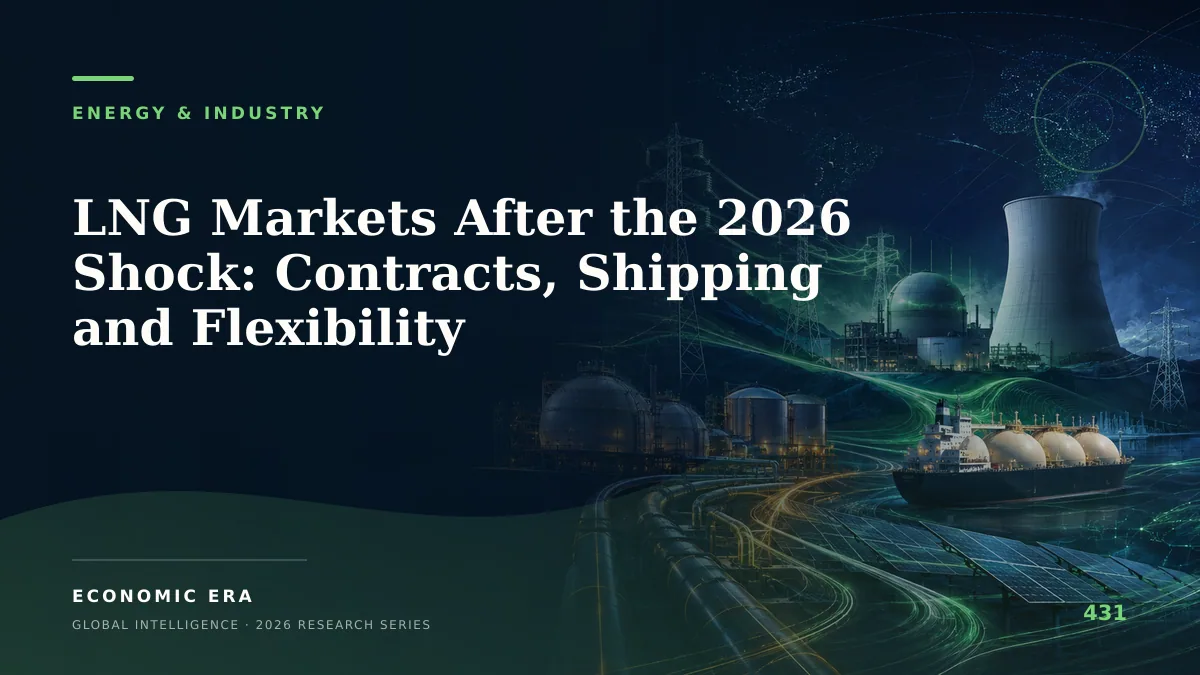 LNG Markets After the 2026 Shock: Contracts, Shipping and Flexibility