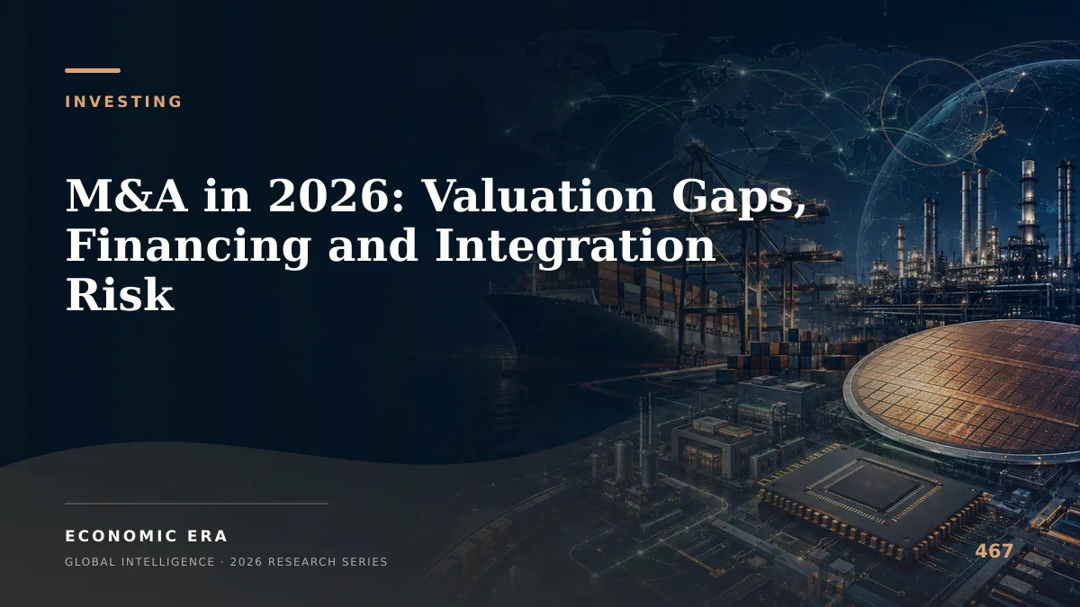 M&A in 2026: Valuation Gaps, Financing and Integration Risk