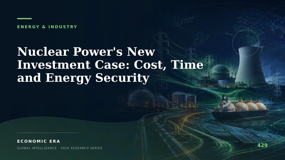 Nuclear Power's New Investment Case: Cost, Time and Energy Security