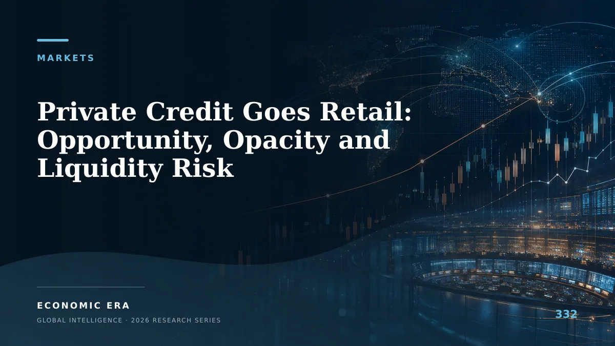 Private Credit Goes Retail: Opportunity, Opacity and Liquidity Risk