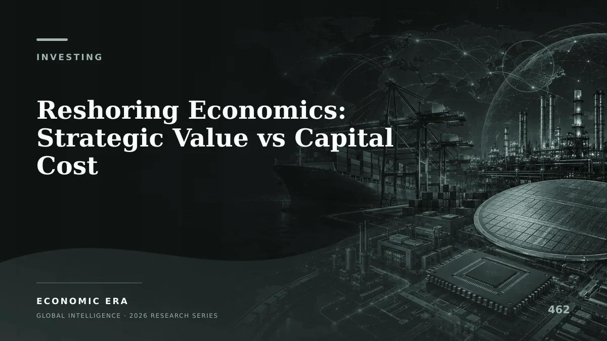 Reshoring Economics: Strategic Value vs Capital Cost