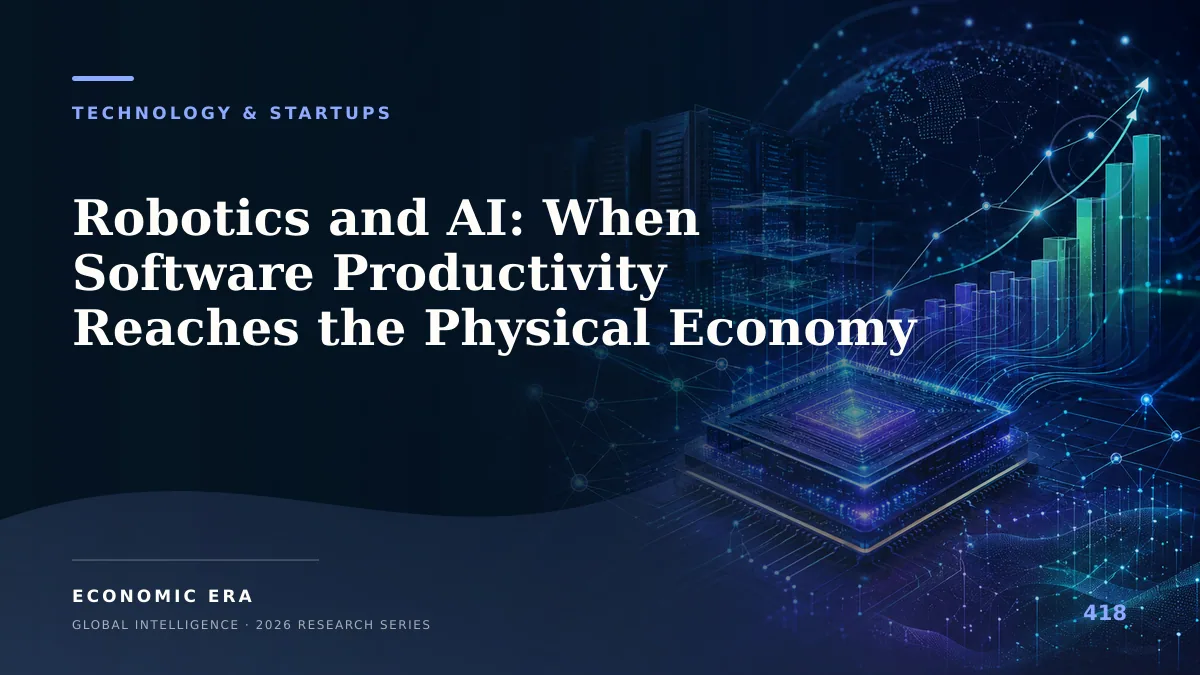 Robotics and AI: When Software Productivity Reaches the Physical Economy