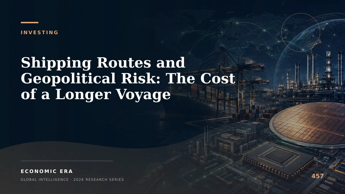 Shipping Routes and Geopolitical Risk: The Cost of a Longer Voyage