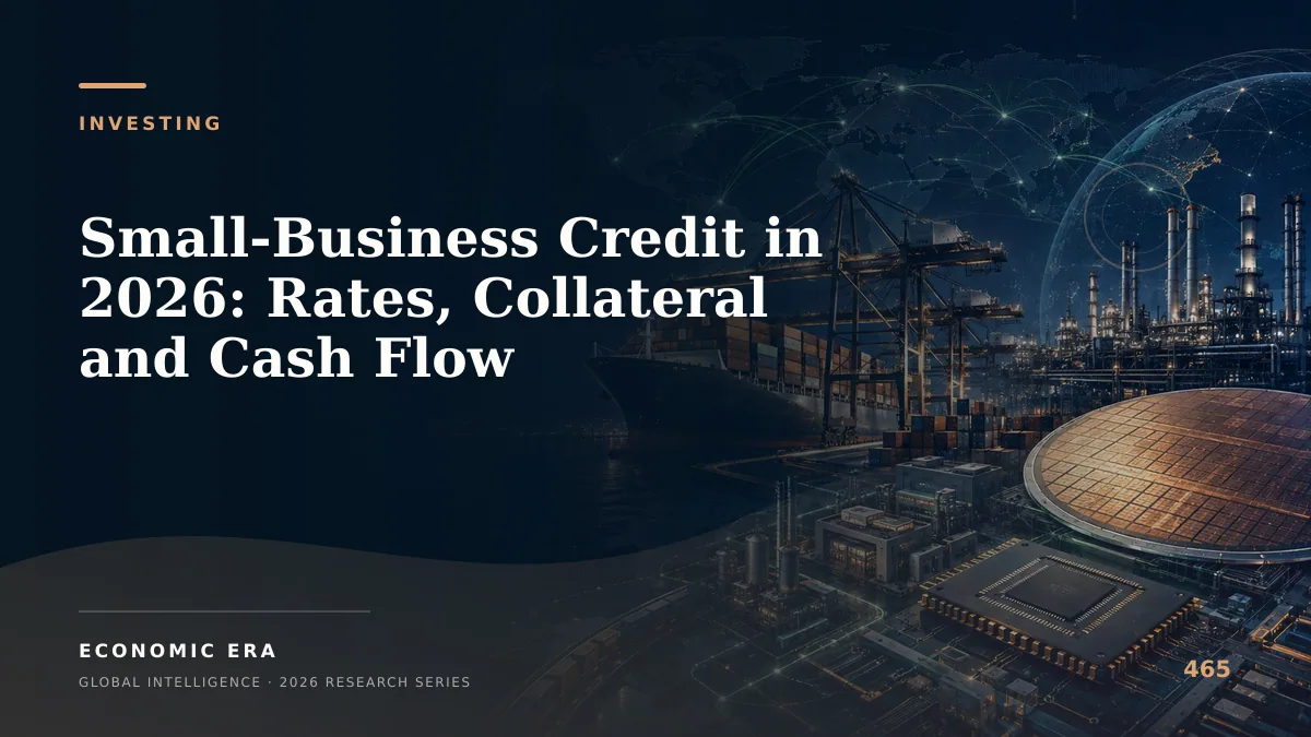 Small-Business Credit in 2026: Rates, Collateral and Cash Flow