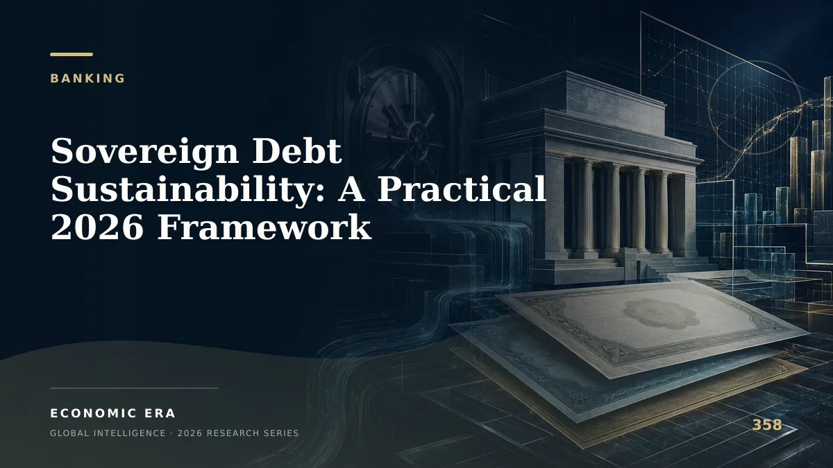 Sovereign Debt Sustainability: A Practical 2026 Framework