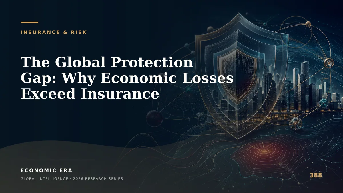 The Global Protection Gap: Why Economic Losses Exceed Insurance