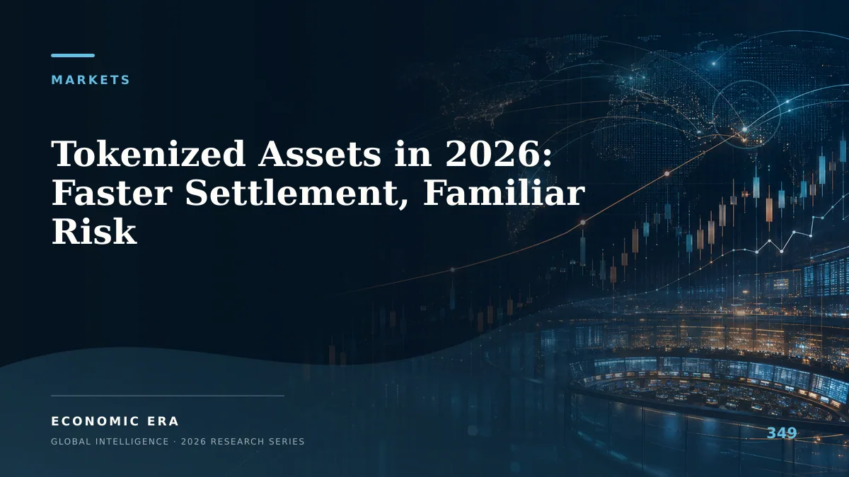 Tokenized Assets in 2026: Faster Settlement, Familiar Risk