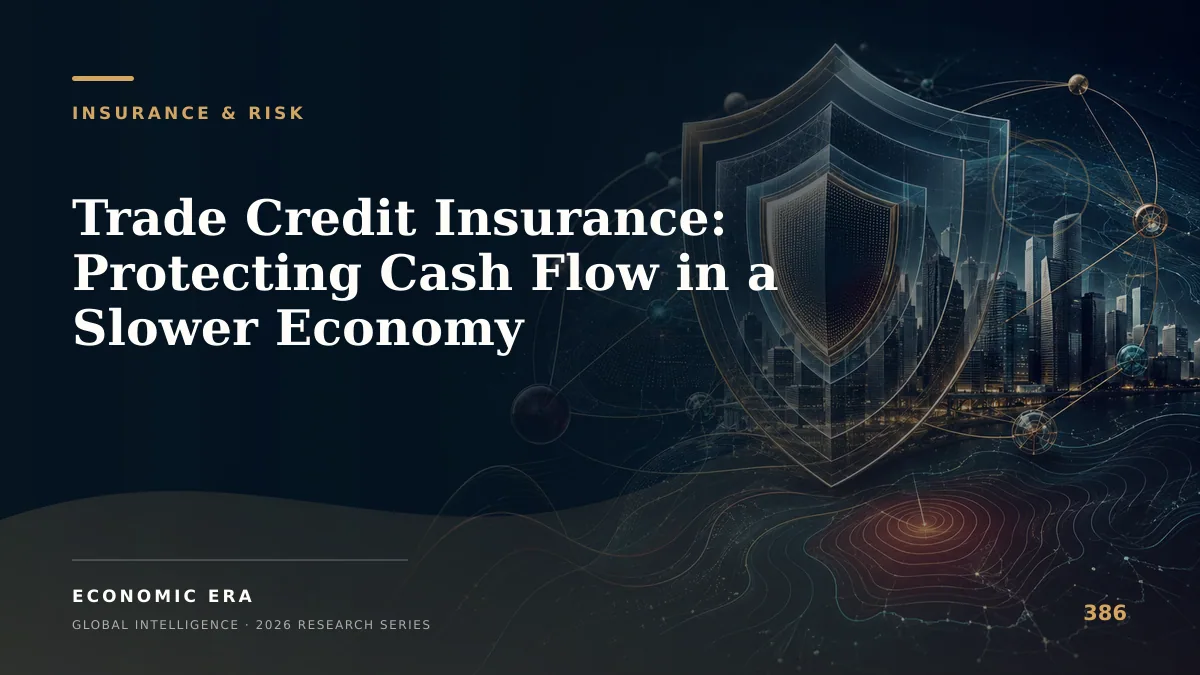 Trade Credit Insurance: Protecting Cash Flow in a Slower Economy
